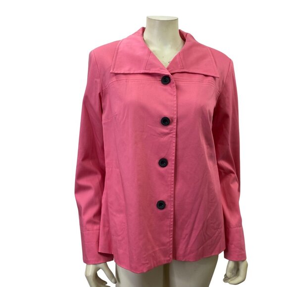 Pendleton Pink Button-Up Long Sleeve Jacket L - Picture 6 of 8